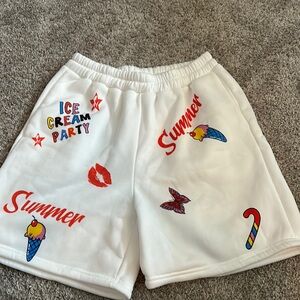 Ice cream party shorts